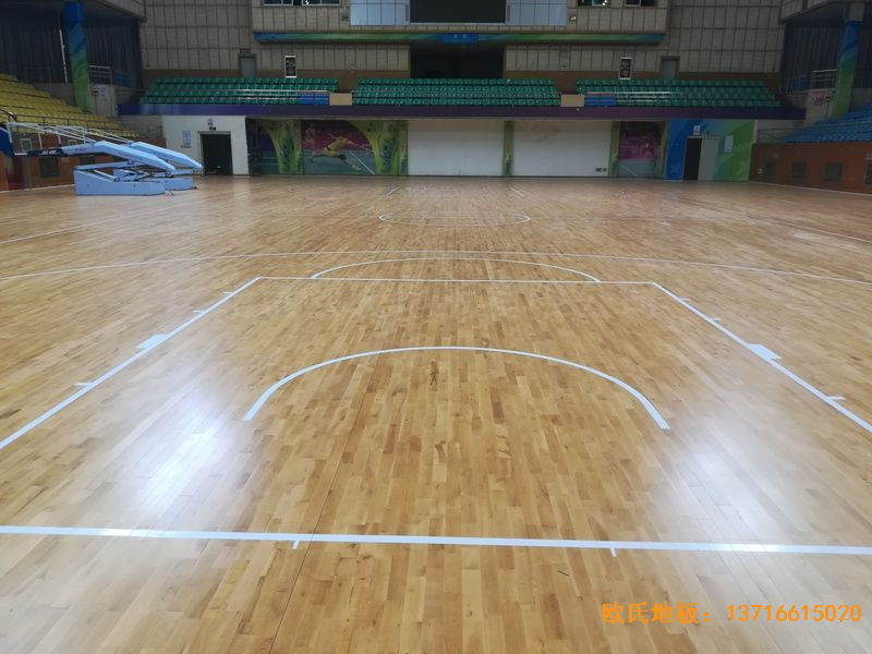 贛州體育館運動地板安裝案例