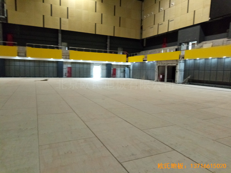 江蘇揚(yáng)州市廣陵區(qū)體操館運(yùn)動地板鋪裝案例2