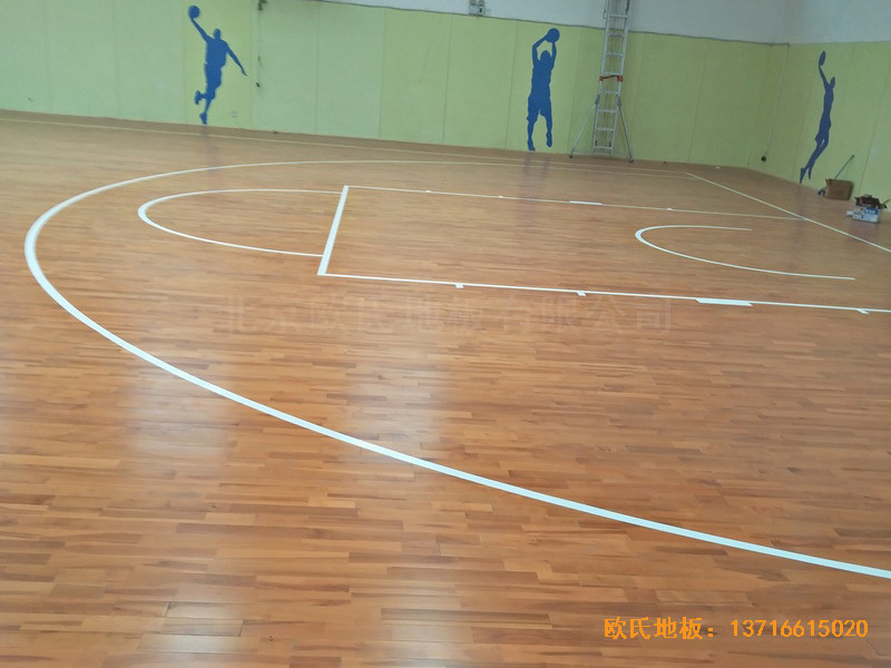陽煤集團三礦球館運動地板鋪設(shè)案例2