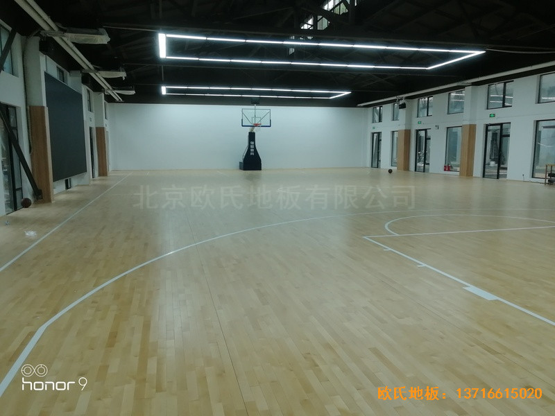 上海江楊南路485號攻守道場運(yùn)動地板安裝案例4