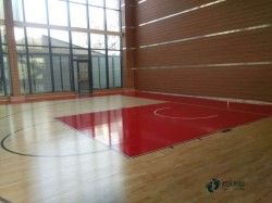 單龍骨籃球場(chǎng)館木地板安裝公司