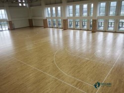 專用體育場(chǎng)地板施工方案