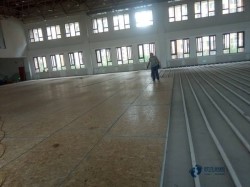 室內(nèi)運動場地板施工工藝