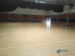 室內(nèi)運(yùn)動(dòng)籃球木地板施工工藝