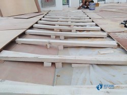 雙龍骨體育木地板廠家報價