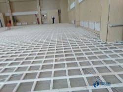 懸浮籃球運(yùn)動(dòng)地板施工