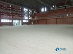 懸浮運動場館木地板施工流程