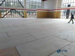 較好的籃球場館木地板施工方案