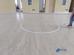 專業(yè)籃球場(chǎng)館地板施工步驟