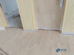 懸浮體育場(chǎng)地板施工工藝