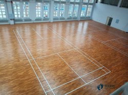 懸浮籃球木地板施工步驟