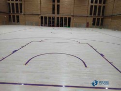懸浮式籃球運(yùn)動(dòng)木地板施工方案