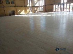 專業(yè)籃球體育地板施工流程