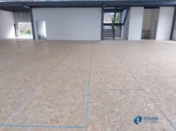 懸浮籃球場(chǎng)地板施工工藝