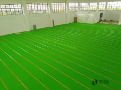 室內(nèi)運動體育木地板施工團隊