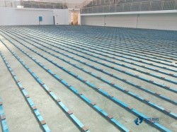 懸浮式體育館地板施工工藝