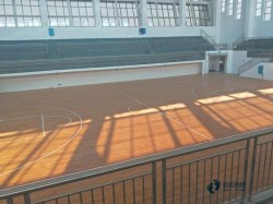 柞木體育木地板廠家報價