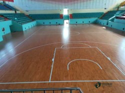 懸浮運(yùn)動(dòng)館木地板施工工藝