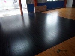 懸浮運(yùn)動籃球木地板施工步驟