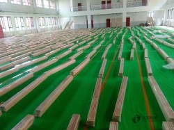 懸浮體育館地板施工隊