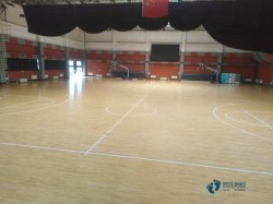 較好的籃球場木地板施工流程