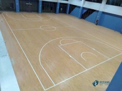 松木舞臺運動館木地板施工方案