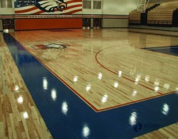 松木舞臺(tái)場(chǎng)地木地板施工流程