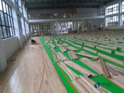 柞木籃球場木地板清潔保養(yǎng)