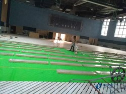 雙層龍骨體育場地地板保養(yǎng)知識