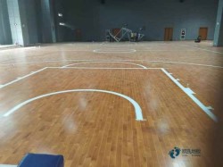 較好的籃球場地板施工步驟