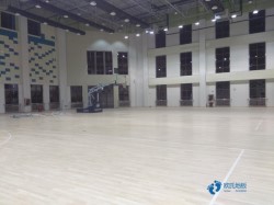 室內(nèi)運動場地地板施工