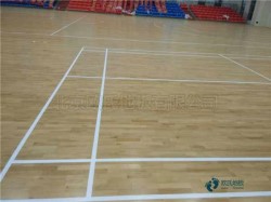 懸浮籃球場(chǎng)木地板安裝公司